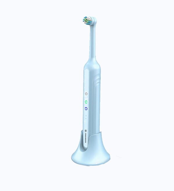 360 Degree Rotary Blue Electric Toothbrush