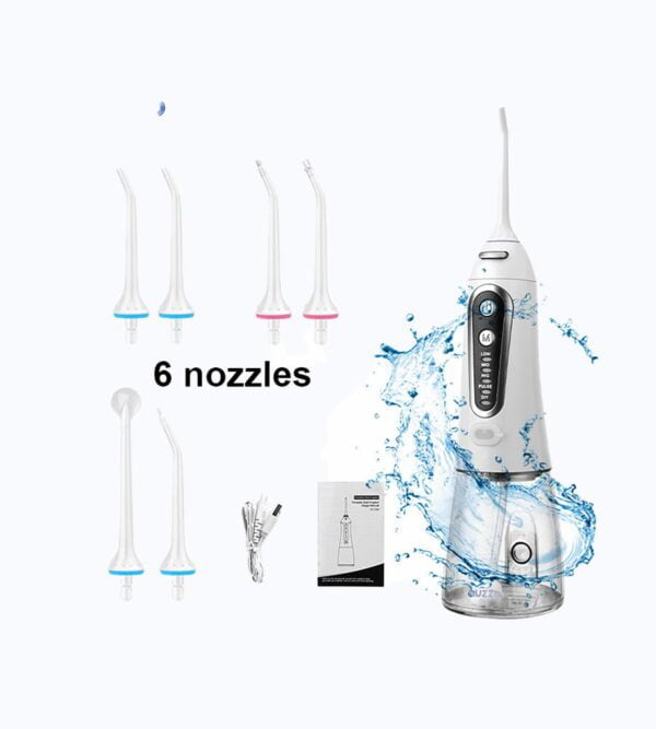 Electric Oral Irrigator 360° Rotating Dental Flosser