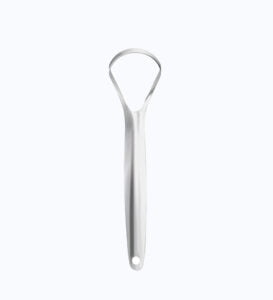 tainless Steel Tongue Scraper