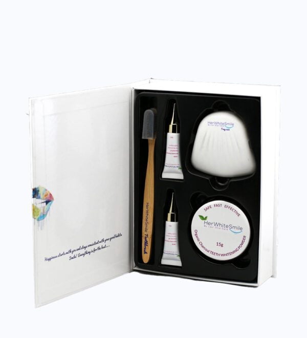 Organic Charcoal Teeth Whitening Kit